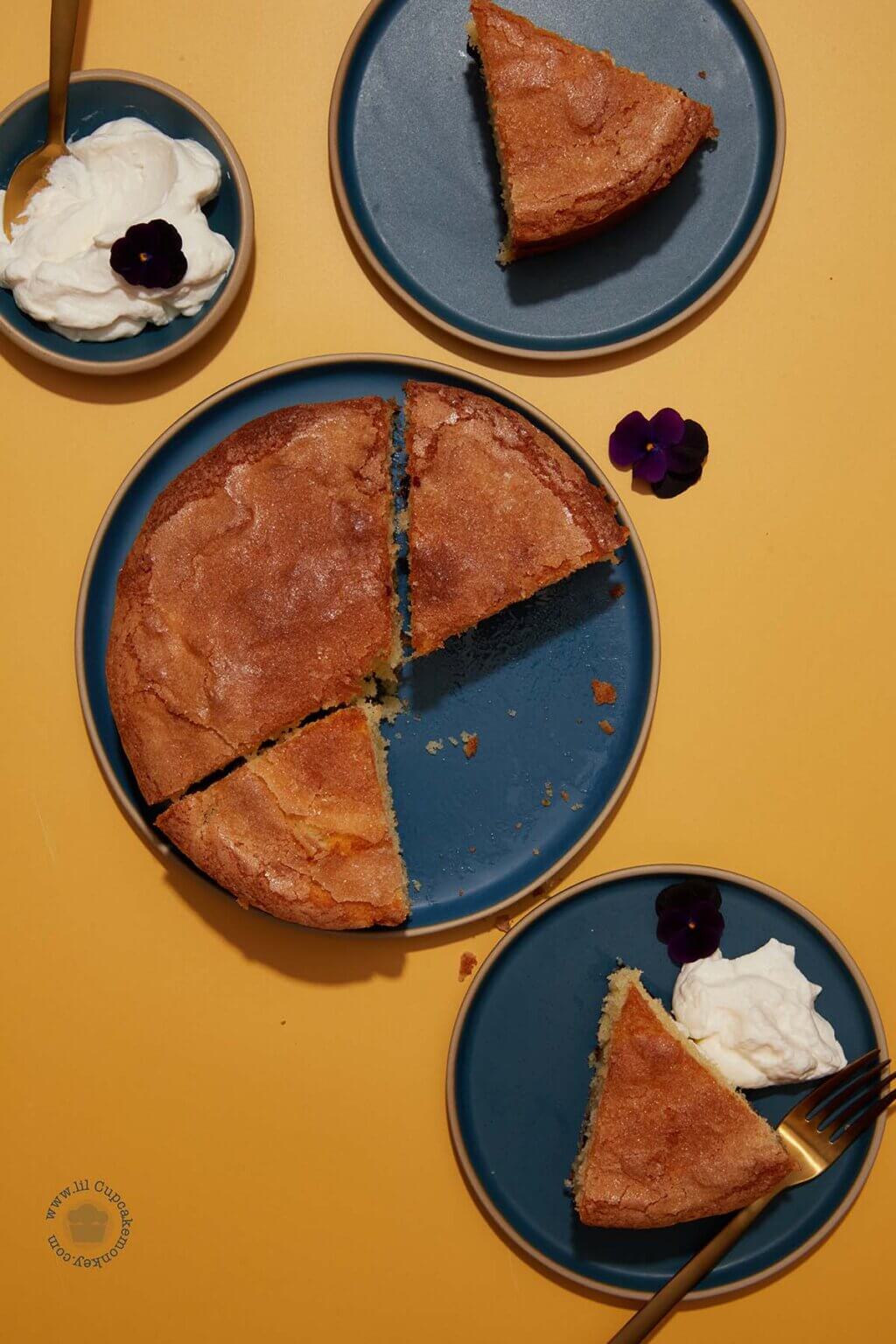 Blueberry Jam Cake Lil Cupcake Monkey