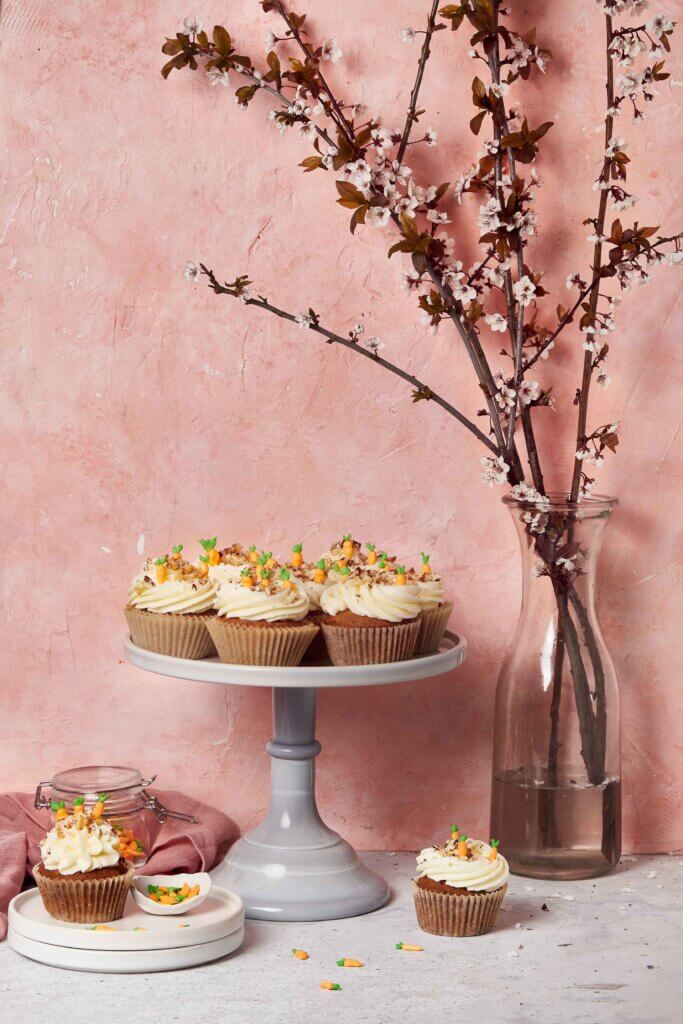 brown butter carrot cupcakes