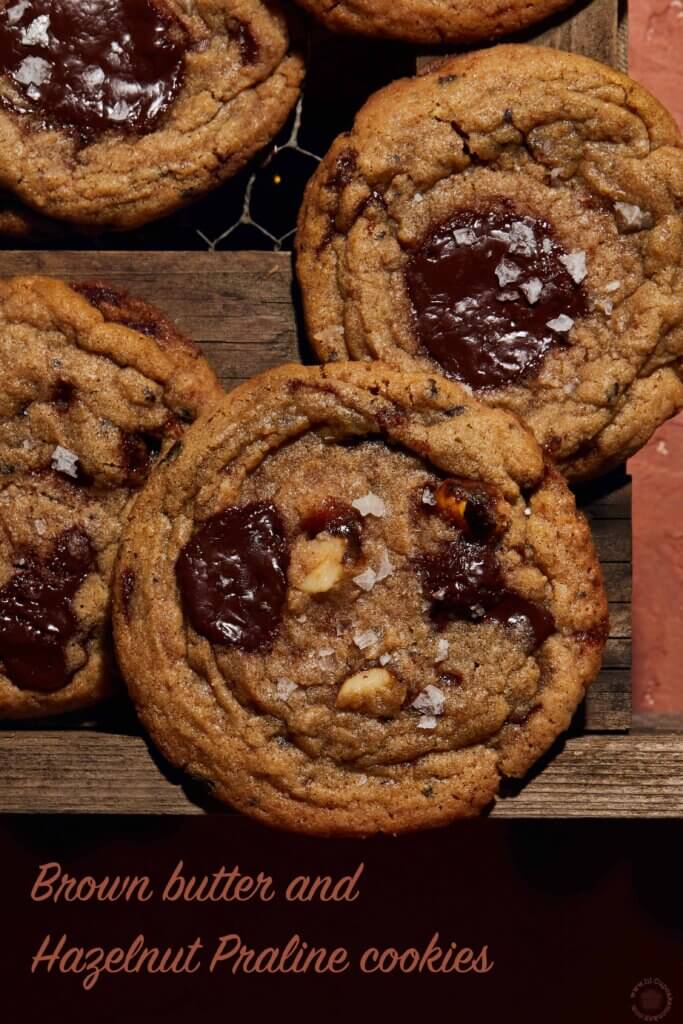 brown butter and hazelnut praline cookies_ tile