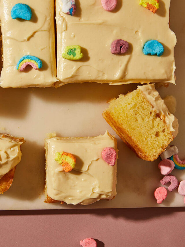 Pot ‘O Gold Cereal milk Cake
